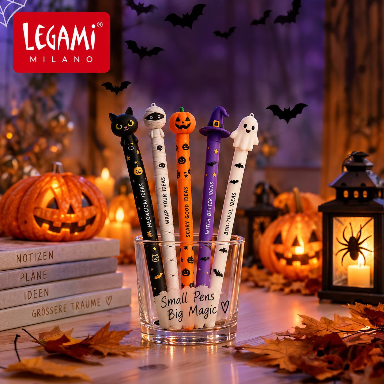 Halloween Stifte von Legami